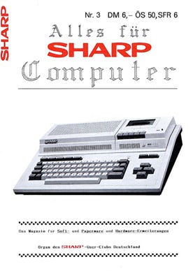 Alles für Sharp Computer