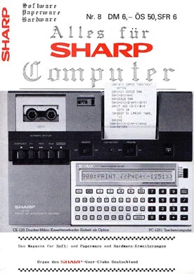 Alles für Sharp Computer